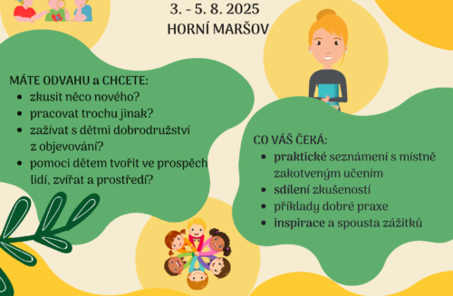 MÍSTNĚ ZAKOTVENÉ UČENÍ V MŠ – letní kurz