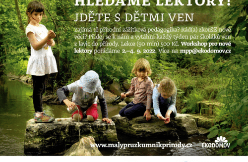 Školení pro nové lektory*ky venkovního kroužku Malý průzkumník přírody