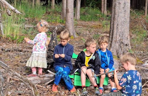 Venkovní výuka pro nejmenší