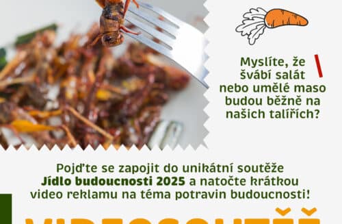 Videosoutěž Jídlo budoucnosti aneb švábí salát