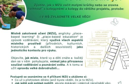 MÍSTNĚ ZAKOTVENÉ UČENÍ V MŠ – letní kurz 2026